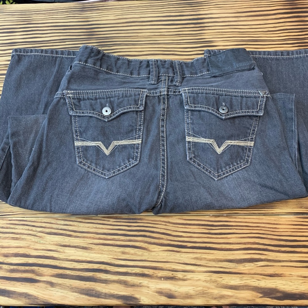Guess Jeans Adjustable Waist Black Jeans - Picture 2 of 5